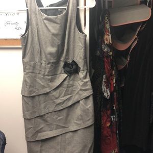 Beautiful patterned black dress